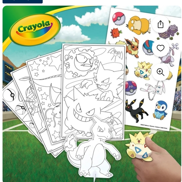 Crayola Pokémon Charmande Art Case - Picture 5 of 8